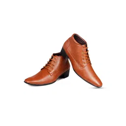 Bxxy Men Textured High-Top Elevator Boots