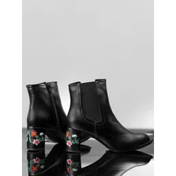 Bxxy PU High-Top Block Pumps