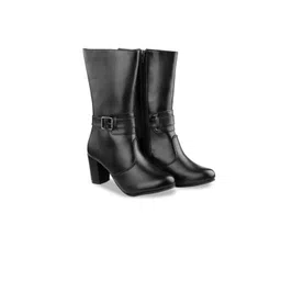 Bxxy Women High Ankle Zipper Boots