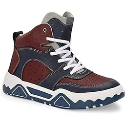 BZ031 Men's BLUE Synthetic Leather Outdoor Casual Boot