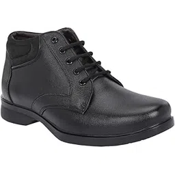 BZ052 Men's Black Synthetic Leather Casual Boots