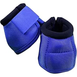 CALANDIS Pair 0s Bell Boots Professional Durable Comfortable Overreach Bell Wrap S 24.5x37x12.5cm | 0 Boots | 0 Wear | Equestrian