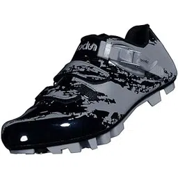 CALANDIS Women Men Mountain Cycling Shoes MTB Bicycle Biking Shoe Fit 2 Bolt Cleat 41 | Men | Cycling Shoes & Shoe Covers