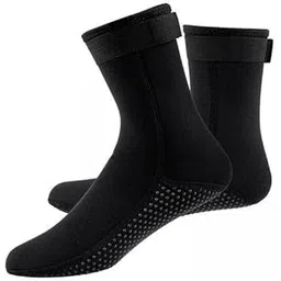CALANDIS™ 2 Pairs Neoprene Diving Scuba Boots 3mm Surfing Snorkeling Socks Black XL | Boots, Booties | Fins, Footwear & Gloves | Water Sports