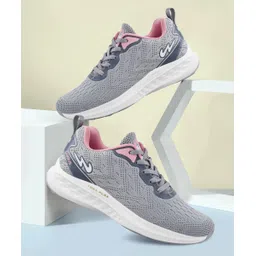 CAMP GABBIE Women's Sports Shoes | Comfy Insole & Durable Rubber Sole | Lace-Up Running Shoes For Women