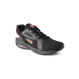 Campus Men Black Regular Running Shoes