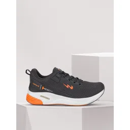 Campus Men Grey Mesh Running Shoes