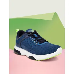 Campus Men Navy Blue Mesh Running Shoes