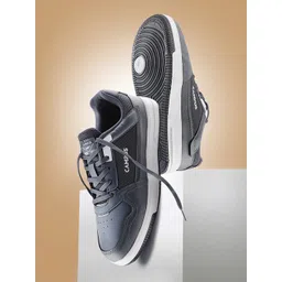 Campus Men Textured Mesh Comfort Insole Sneakers