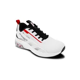 Campus Men White Mesh Running Shoes