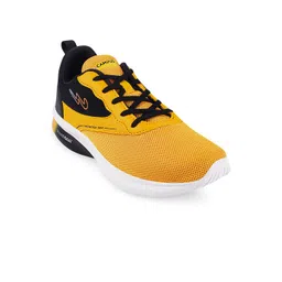 Campus Men Yellow Mesh Running Sports Shoes
