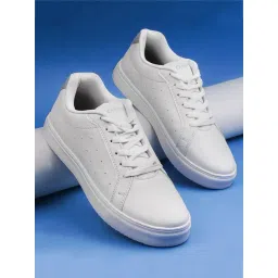 Campus Men's CAMP JAVIER White Casual Sneakers