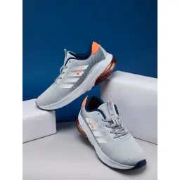 Campus Men's Light Grey & Blue Running Shoes