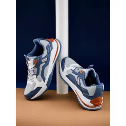 Campus Men's Nitrofly HARMONY Light Grey Sneakers