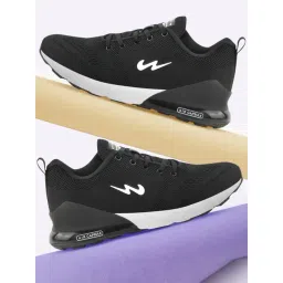 Campus Men's North Plus Black Running Shoes