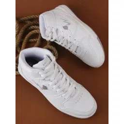 Campus Men's OG-09 White Ankle High Sneakers