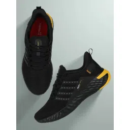 Campus Men's Oslo Pro Black Running Shoes
