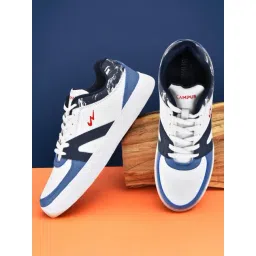 Campus Men's Pearl White Casual Sneakers