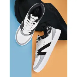 Campus Men's Snow White Casual Sneakers