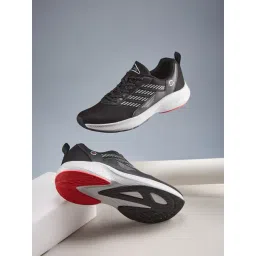 Campus Men's TESTER Black Running Shoes