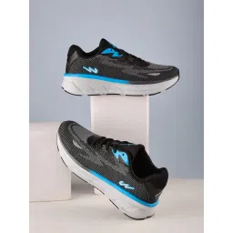 Campus Men's VAIL Black Running Shoes