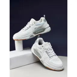Campus Men's White & Light Gray Sneakers