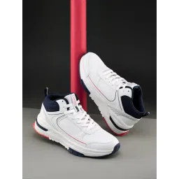 Campus Men's White & Navy Sneakers