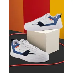 Campus Men's White Casual Sneakers