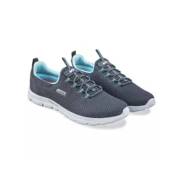 Campus RITZEY Women Navy Blue & Green Walking Shoes