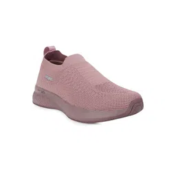 Campus Women Pink Mesh Walking Shoes