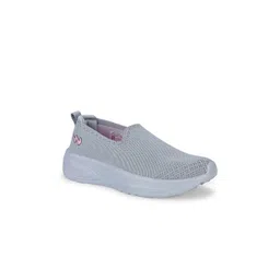 Campus Women Round Toe PU Slip-On Sneakers