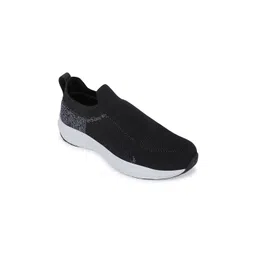 Campus Women Textured Lace-Up Walking Shoes