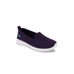 Campus Women Woven Design Memory Foam Slip On Sneakers