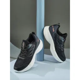 Campus Women's Black & Drak Grey Running Shoes