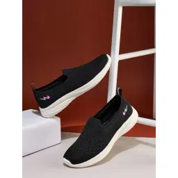 Campus Women's SWING Black Walking Shoes