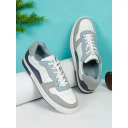 Cantabil Men Colourblocked Comfort Insole Sneakers