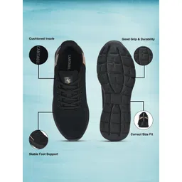 Cantabil Men Textured Sneakers