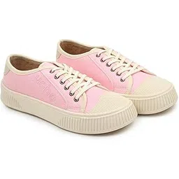 Canvas CZ Sneakers for Women | Lightweight Casual Shoes | Everyday Comfort, Breathable Fit, Durable Grip Sole, Versatile Slip-On or Lace-Up Style, Trendy