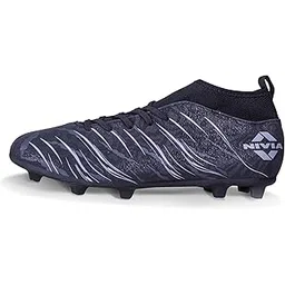 Carbonite 6.0 pro Football Studs for Men, PVC Synthetic Leather Upper, High Shear Strength TPU Sole, Knitted Collar Rib