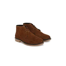 CARLO ROMANO by Wasan Shoes Men Solid Leather Ankle Boot