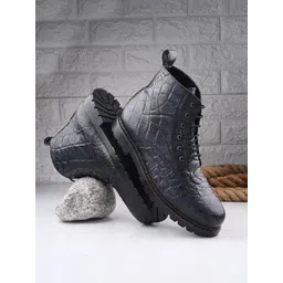 CARLO ROMANO Men Block Heeled Regular Boots