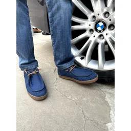 CARLO ROMANO Men Lightweight Denim Sneakers