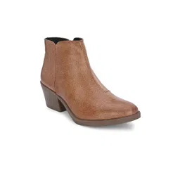 CARLO ROMANO Women Mid Top Block Heel Regular Boots
