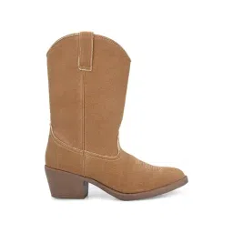 Carlo Romano Women's Tan Cowboy Boots