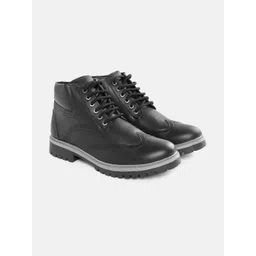 Carlton London Men Biker Boots