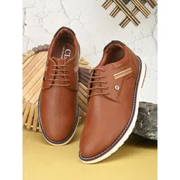 Carlton London Men Lightweight Lace-Up Sneakers