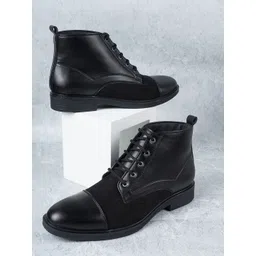 Carlton London Men Mid-Top Regular Boots