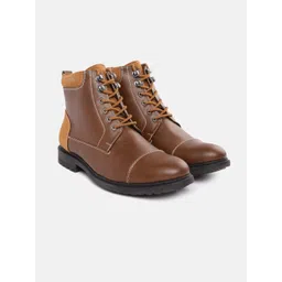 Carlton London Men Mid-Top Regular Boots