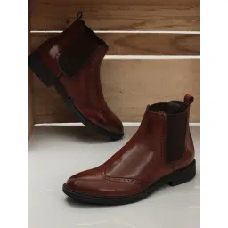 Carlton London Men's Brown Chelsea Boots