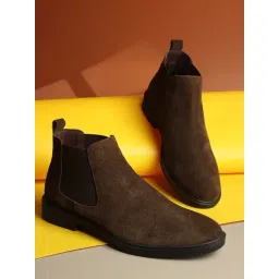 Carlton London Men's Brown Chelsea Boots